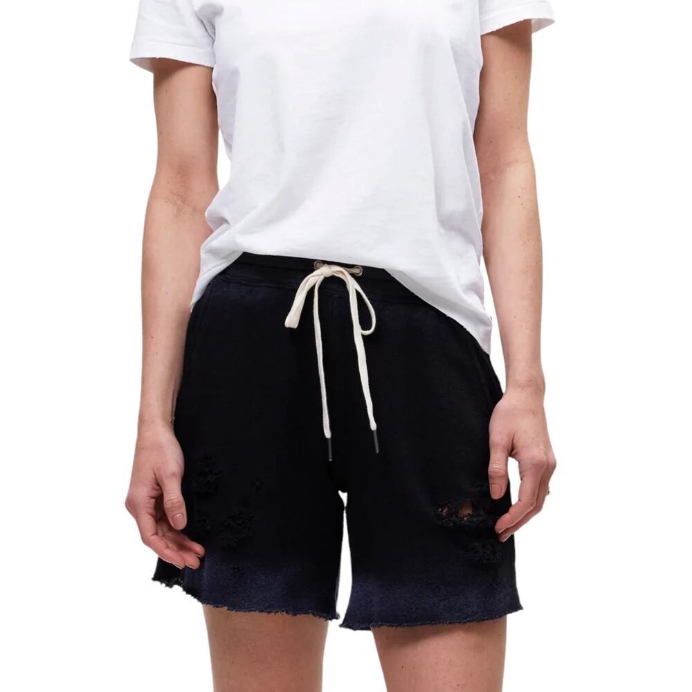 n:PHILANTHROPY Coco destroyed distressed sweat shorts in vintage black Sz XS NEW - Picture 10 of 10